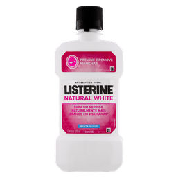 LISTERINE NATURAL WHITE 500ML @