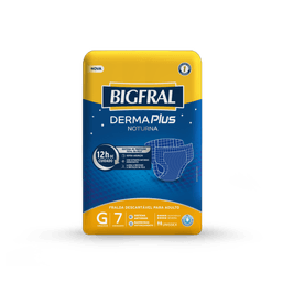 Bigfral Fralda Adulto Noturna G 7 Fr