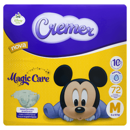 FRALDA CREMER MAGIC CARE HIPER M 72 FR