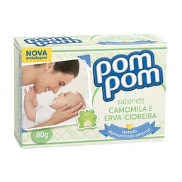 Pom Pom Sab Camomila/Erva Cidreira 80G