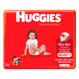 Huggies Fralda Supreme Care Mega Xg 26 Fr