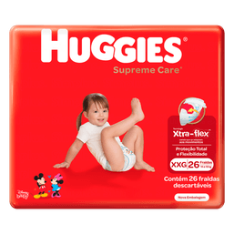 Huggies Fralda Supreme Care Mega Xxg 26 Fr