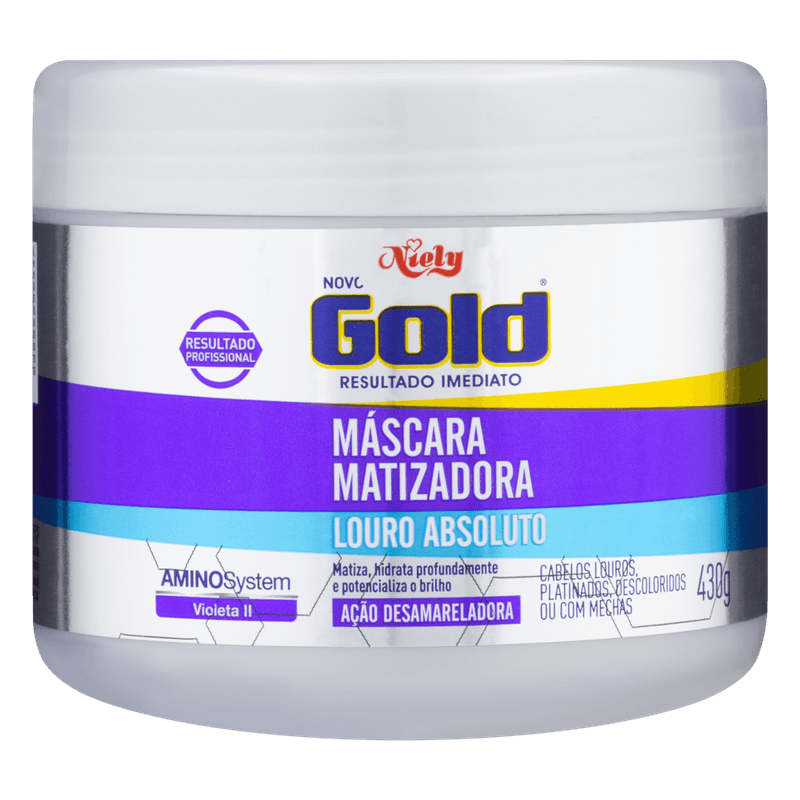 NIELY GOLD MATIZADORA MASC 430G