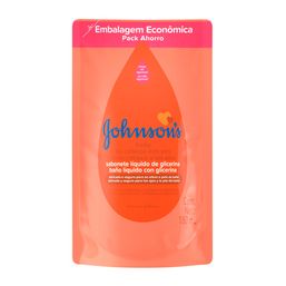 Sabonete Johnson s Glicerinado Cabeca Aos Pes Refil 180Ml