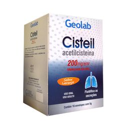 CISTEIL 200MG 16 SACHES 5G