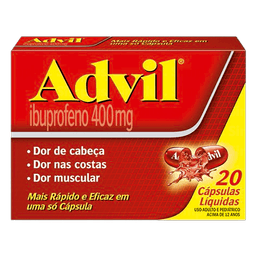 ADVIL 400MG  20 CAPS