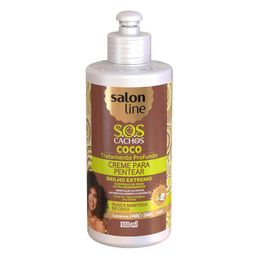 Cr Pentear Salon Line Sos Cachos Oleo Coco 300Ml