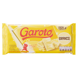 CHOCOLATE GAROTO CHOC BRANCO TAB 100G
