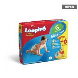 Looping Fralda Hiper G 54 + 6Fr Grts