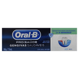 Creme Dental Oral B Pro Saude Gengivas Saudaveis 90G@