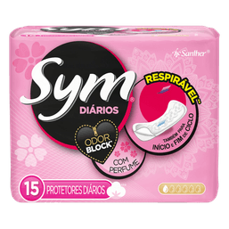 Absorvente Sym Protetor Diario C/Frag C/15