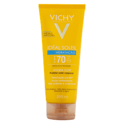 Prot Solar Vichy Ideal Soleil Hydra Soft Fps70 200Ml