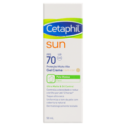 Prot Solar Cetaphil Sun C/Cor Fps70 50Ml D
