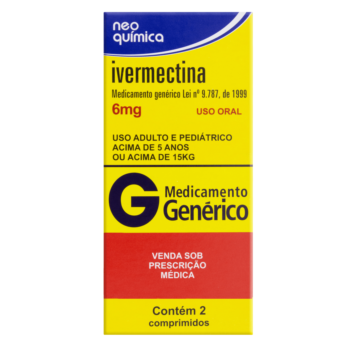 Ivermectina 6mg Neo Química