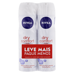 NIVEA DES AERO FEM DRY CONFORT 150ML 50% NA 2UN @