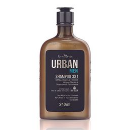 Farmaervas Urban Men Ipa 3X1 Shampoo 240Ml