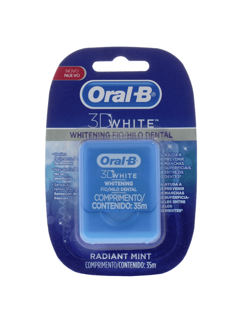 Fio Dental 3D White Oral-B 35m