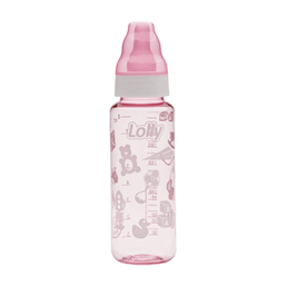 Lolly Mamadeira Tipcolor Rosa 240Ml - 501670/12Rs@