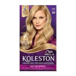 Tintura Koles Kit Louro Claro 80 - Novo