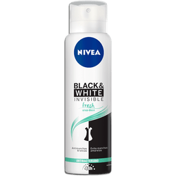 Nivea Desodorante Aerosol Fem Black White Invis Fresh 150Ml @