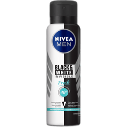 Nivea Desodorante Aerosol Men Black White Inv Fresh 150Ml @