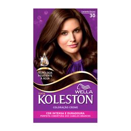 Tintura Koles Kit Castanho Escuro 30 - Novo