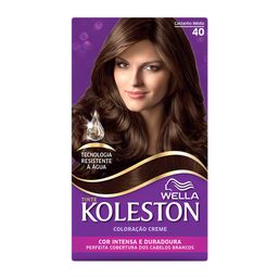Tintura Koles Kit Castanho Medio 40 - Novo