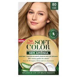 Tintura Soft Color Louro Claro 80 35G - Novo