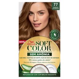 Tintura Soft Color Marrom Dourado 77 35G - Novo