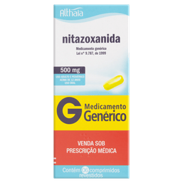 NITAZOXANIDA 500MG 6 CPRS - ALT (G)