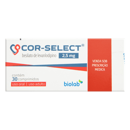 Cor Select 2,5Mg 30Cprs