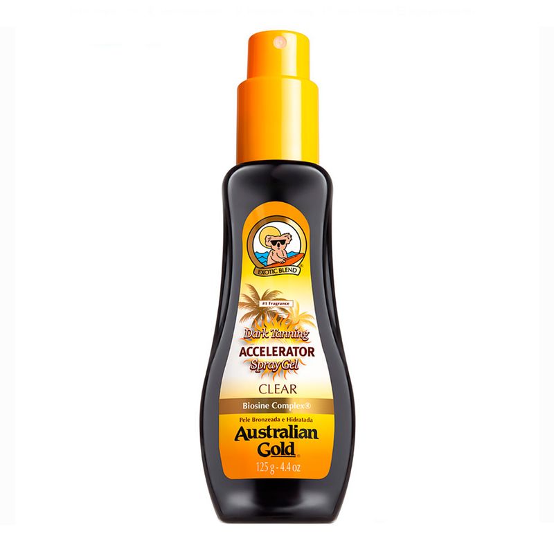 AUSTRALIAN GOLD ACEL BRONZ DARK TANNING SPRAY 125ML