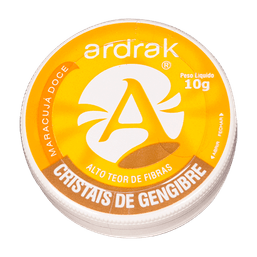 Cristais Gengibre Andrak Maracuja 10G @