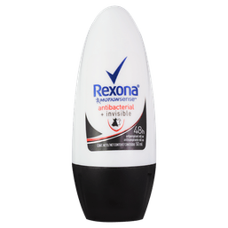 Desodorante Rexona Rollon Fem Antibacterial+Invisible 50Ml