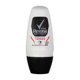 Desodorante Rexona Rollon Men Antibacterial+Invisible 50Ml