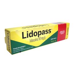 Lidopass 50Mg/G Pom Laranja 25G