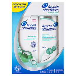 Head & Shoulders Shampoo + Condicionador Anticoceira 200Ml @