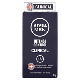 Nivea Desodorante Creme Masc Clinical Intense Control 42G @