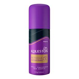 Tintura Koles Retoque Inst Preto Spray 100Ml