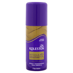 Tintura Koles Retoque Inst Louro Escuro Spray 100Ml