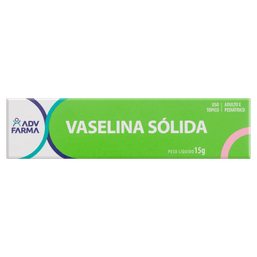 VASELINA SOLIDA 15G  - ADV