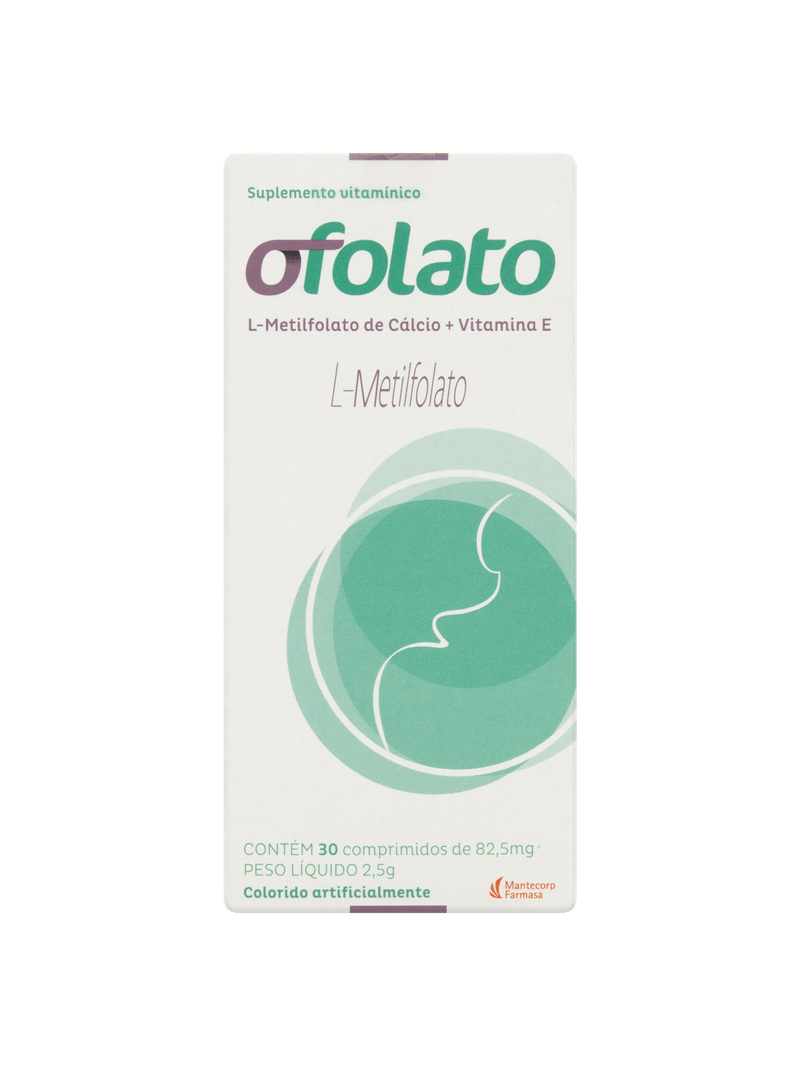 Ofolato C/30 Comprimidos - Ácido Fólico +vitamina E