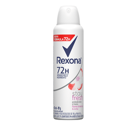Desodorante Rexona Aerosol Fem Flores Brancas E Lichia 150ml