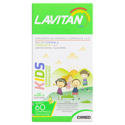 LAVITAN KIDS 60 CPRS MASTIGAVEIS