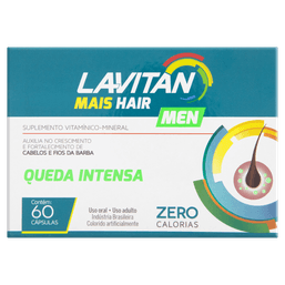 LAVITAN MAIS HAIR MEN 60 CAPS