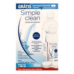 SIMPLE CLEAN 360ML + GRATIS 120ML + ESTOJO