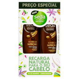 KIT SH+COND SEDA BOMBA NUTRICAO 325ML