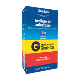 Bes Anlodipino 10Mg 30 Cprs - Geo (G)