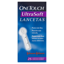 ONE TOUCH ULTRA SOFT 25 LANCETAS