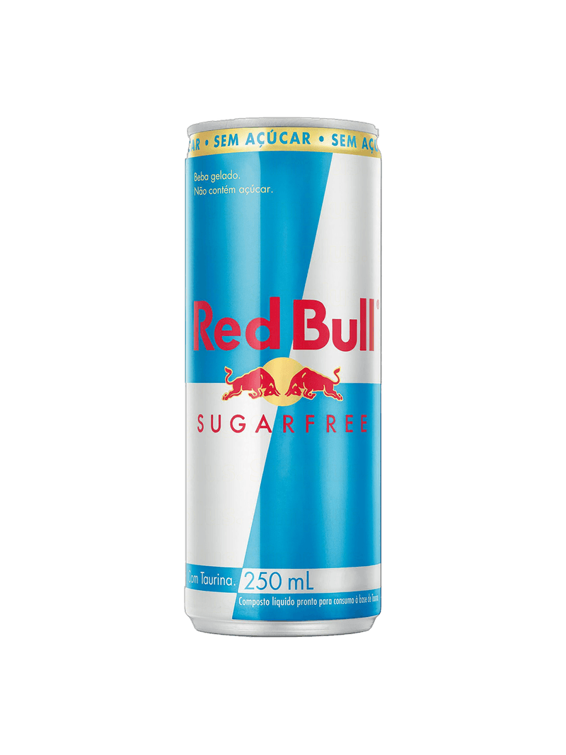 Energético Red Bull Sugar Free Lata 250ml | Bretas Supermercado